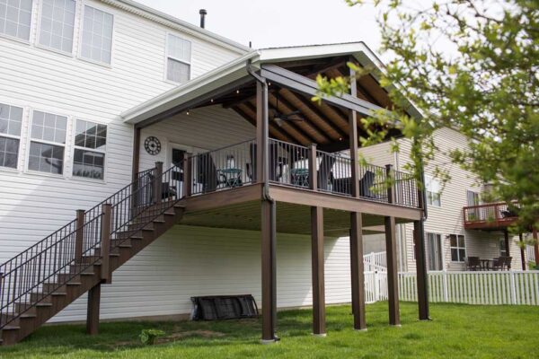 Covered Deck Elevated
