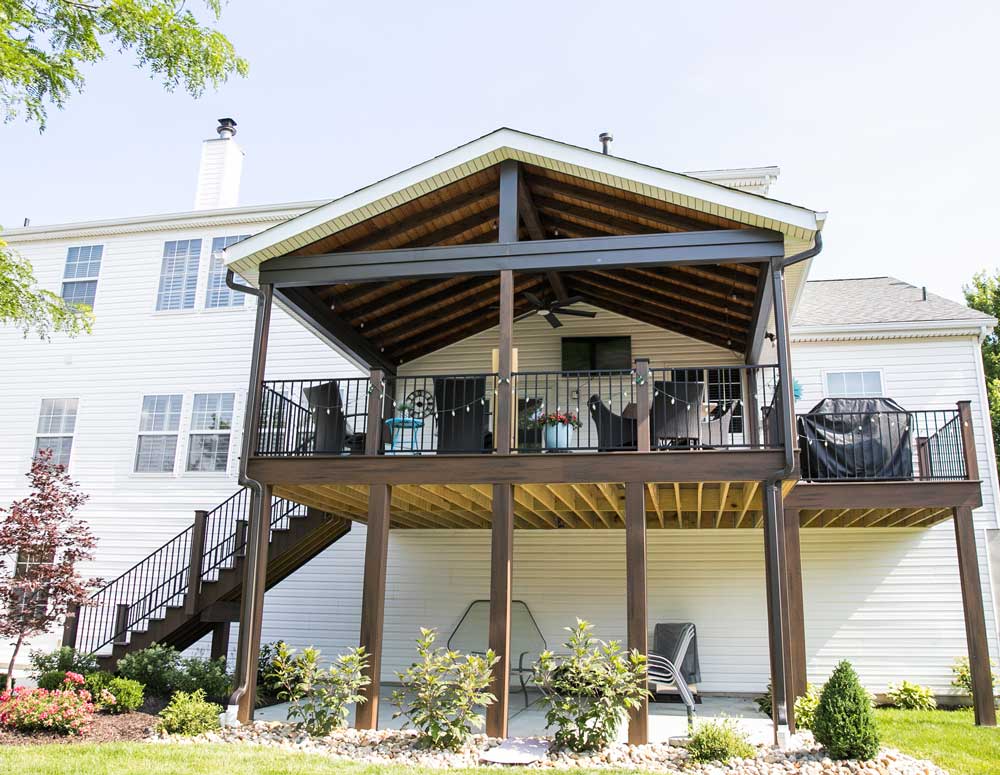 Trex Covered Deck Roof Over Deck