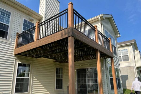 Open deck in Ballwin, MO