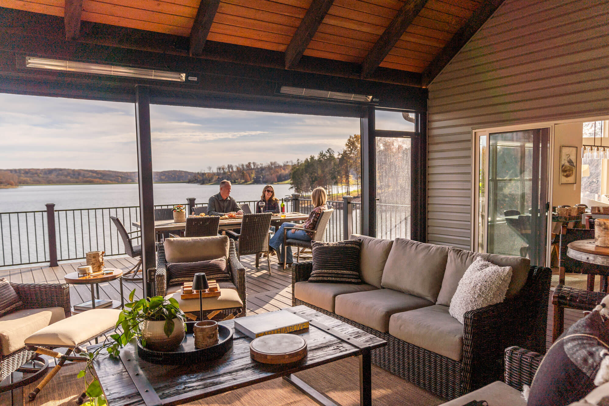 Lake House Covered Deck Innsbrook, Missouri